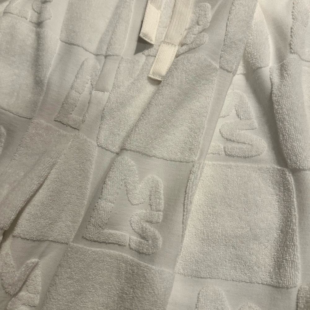 MAGNLENS  Textured Logo Wide Leg Pants NWT Small - Picture 4 of 6